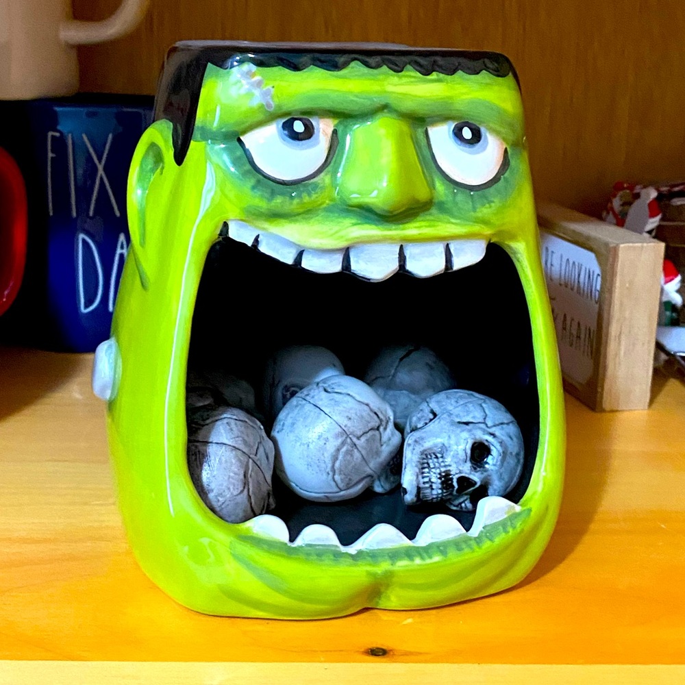 Frankenstein! Pairs with Rae Dunn